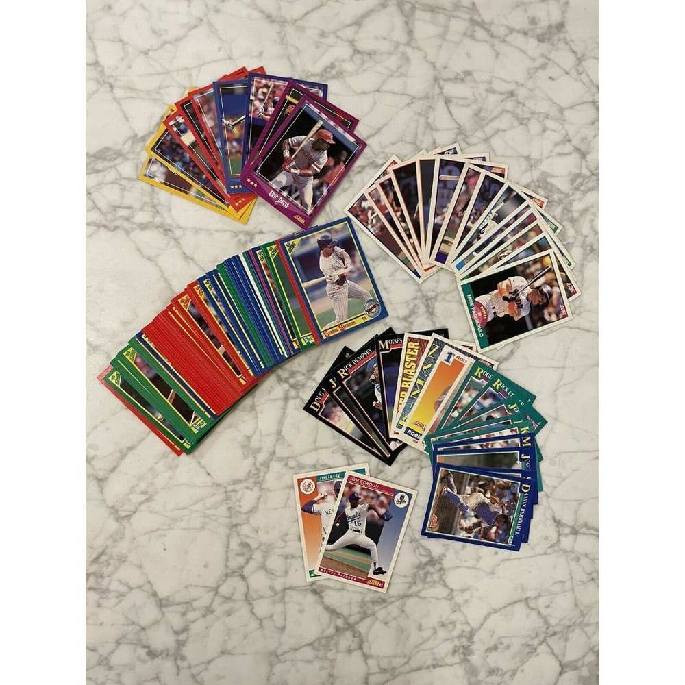 RARE LOT of 113 Score Baseball Cards 1988 '89 '90 '91 '92 AMAZING